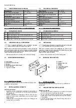 Preview for 4 page of ITALIANA SENSORI 8006-IST002 Installation, Operation And Maintenance Manual