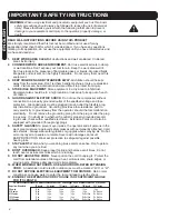 Preview for 2 page of ITC SPT280 Operator'S Manual