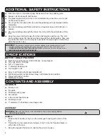 Preview for 4 page of ITC SPT700 Operator'S Manual