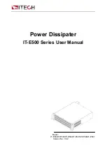 ITech IT-E500 Series User Manual preview