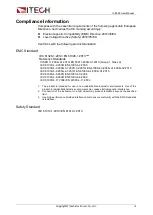 Preview for 5 page of ITech IT-E500 Series User Manual