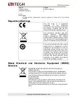 Preview for 5 page of ITech IT6121B User Manual