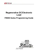 ITech IT8000 Series Programming Manual preview