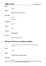 Preview for 51 page of ITech IT8000 Series Programming Manual