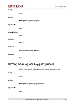 Preview for 105 page of ITech IT8000 Series Programming Manual