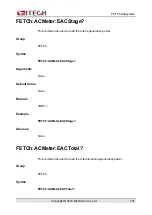 Preview for 114 page of ITech IT8000 Series Programming Manual