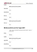 Preview for 121 page of ITech IT8000 Series Programming Manual