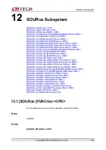 Preview for 135 page of ITech IT8000 Series Programming Manual