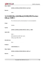 Preview for 143 page of ITech IT8000 Series Programming Manual