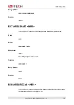 Preview for 174 page of ITech IT8000 Series Programming Manual