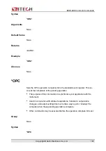 Preview for 180 page of ITech IT8000 Series Programming Manual