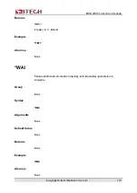 Preview for 190 page of ITech IT8000 Series Programming Manual