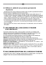 Preview for 4 page of ITM Italia V40 Operator'S Manual