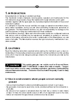 Preview for 8 page of ITM Italia V40 Operator'S Manual