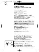 Preview for 8 page of ITT HX 301 Installation And Operating Instructions Manual