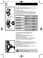 Preview for 11 page of ITT HX 301 Installation And Operating Instructions Manual