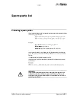 Preview for 33 page of ITW Gema OptiFlex Operating Instructions And Spare Parts List