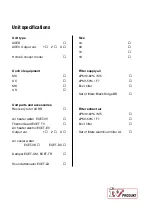 Preview for 2 page of IV Produkt Envistar Compact Operation And Maintenance