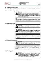 Preview for 5 page of IV Produkt Envistar Compact Operation And Maintenance