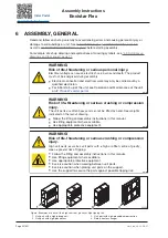 Preview for 22 page of IV Produkt Envistar Flex Assembly Instructions Manual