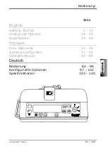 Preview for 87 page of IVAC P5000 Mk II Directions For Use Manual