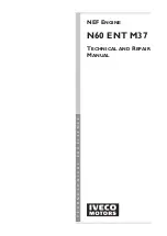 Preview for 1 page of Iveco N60 ENT M37 Technical And Repair Manual