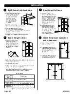 Preview for 2 page of Ives 112HD Series Installation Instructions