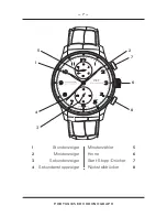 Preview for 7 page of iwc Portuguese chronograph Operating Instructions Manual