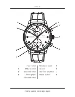 Preview for 17 page of iwc Portuguese chronograph Operating Instructions Manual