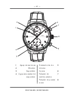 Preview for 47 page of iwc Portuguese chronograph Operating Instructions Manual