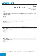 Preview for 32 page of iWeld POCKETMIG 205 DSC Manual