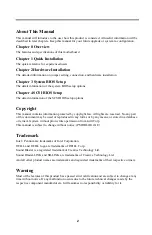 Preview for 2 page of IWILL DGL200 Manual