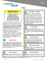 Preview for 4 page of IXOM MEDORA GridBee GS-12 Operation & Maintenance Manual