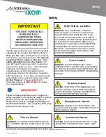 Preview for 4 page of IXOM Medora GridBee GS-9 Operation & Maintenance Manual