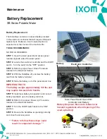 Preview for 34 page of IXOM SolarBee SB2500PW Owner'S Manual