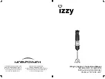 izzy MULTI MIX 750 T-96F Instruction Manual preview