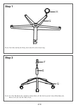 Preview for 4 page of J.Burrows ASHFORD JBASHFMBBK Assembly Instructions Manual