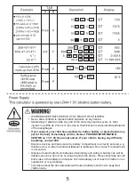 Preview for 6 page of J.Burrows JB09-D Manual