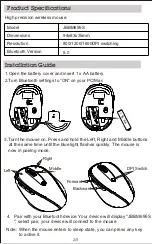 Preview for 2 page of J.Burrows JBBM695S Instruction Manual