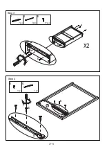 Preview for 7 page of J.Burrows JBSHEF2DOW Assembly Instructions Manual