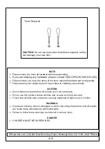 Preview for 3 page of J.Burrows JBTORRT90G Assembly Instructions Manual