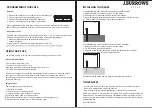 Preview for 2 page of J.Burrows Suresafe Anchor Instructions