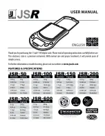 Preview for 1 page of J-Scale JSR-50 User Manual