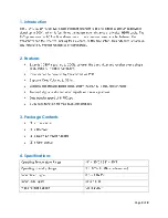 Preview for 3 page of J-Tech Digital JTD-183 User Manual