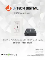 J-Tech Digital JTD-2987 User Manual preview