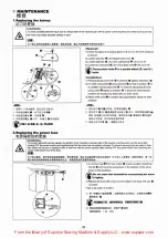 Preview for 40 page of Jack JK-2284 Manual Book & Parts Book