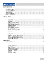 Preview for 6 page of Jackson CONSERVER  XL HH Installation, Operation And Service Manual