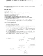 Preview for 4 page of Jackson JV-24 B-BF Operating And Maintenance Manual