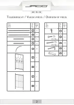 Preview for 2 page of Jaco ROSE ARCH RSBG02 Original Assembly Instructions