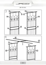 Preview for 4 page of Jaco ROSE ARCH RSBG02 Original Assembly Instructions